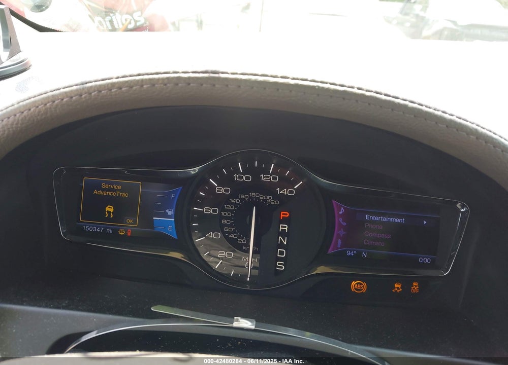 2013 LINCOLN MKX VIN: 2LMDJ6JK0DBL05794