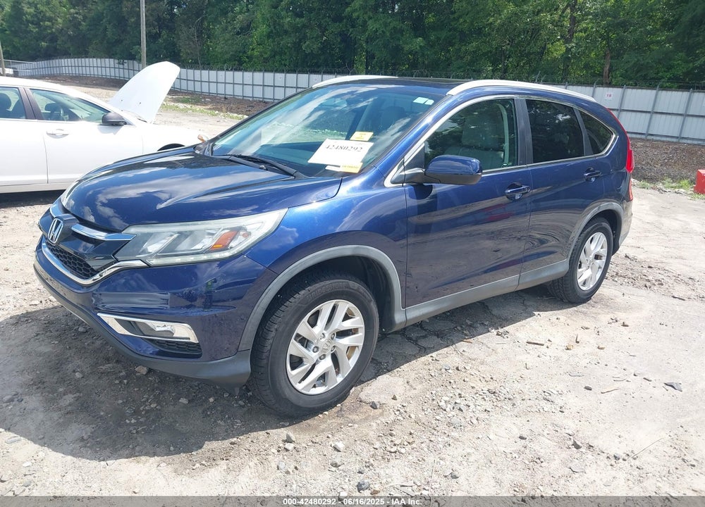 2016 HONDA CR-V EX-L VIN: 5J6RM4H73GL008729