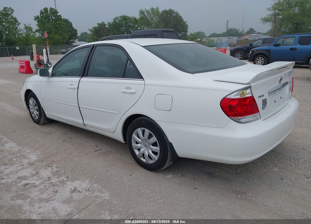 2005 TOYOTA CAMRY LE VIN: 4T1BE32K65U583454