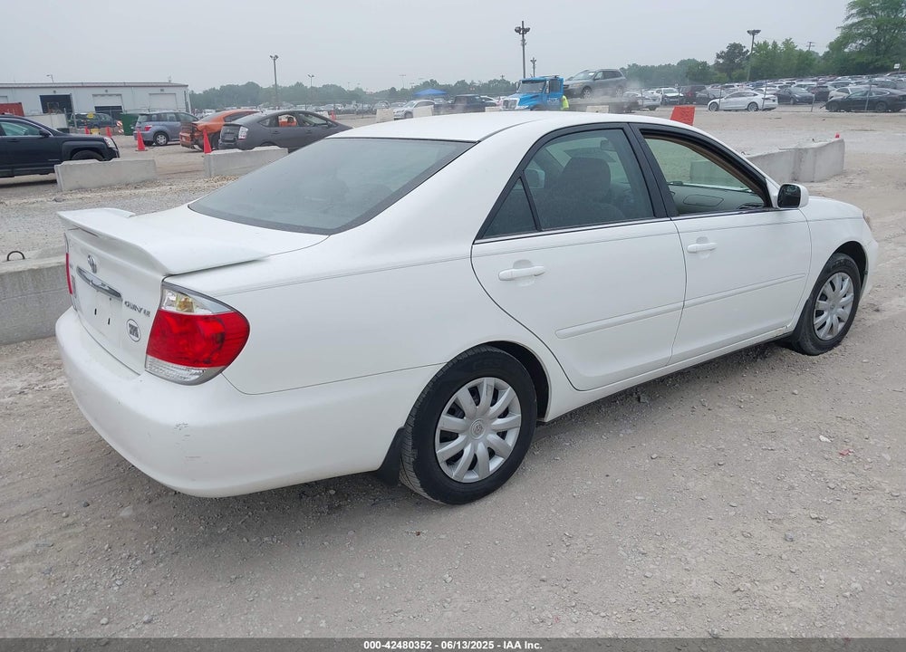 2005 TOYOTA CAMRY LE VIN: 4T1BE32K65U583454