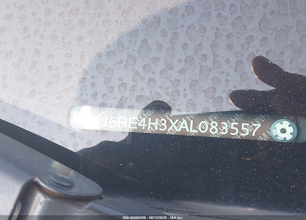 2010 HONDA CR-V LX VIN: 5J6RE4H3XAL083557