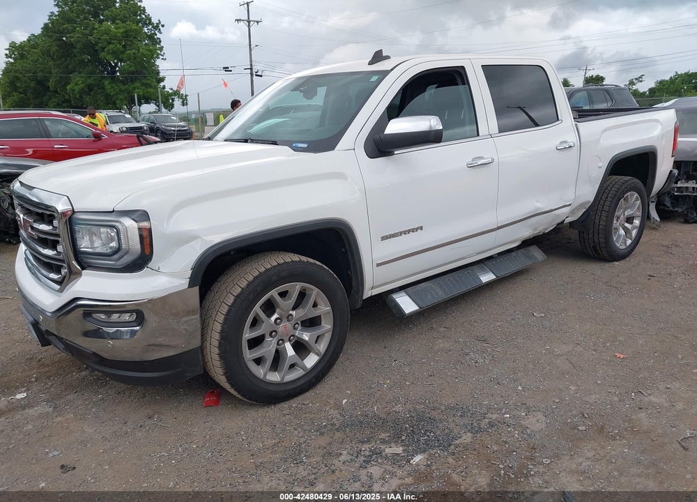 2018 GMC SIERRA 1500 SLT VIN: 3GTP1NEC3JG554500