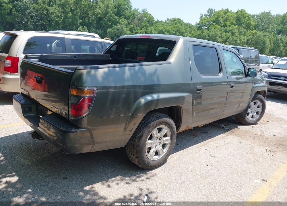2006 HONDA RIDGELINE RTL VIN: 2HJYK16576H548163