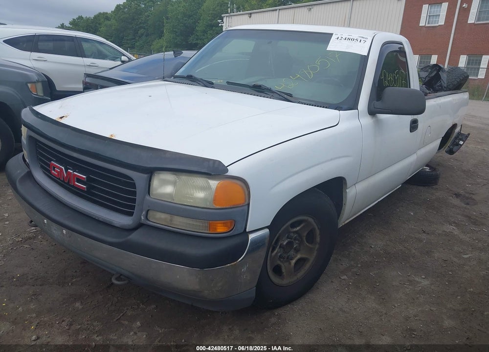 2000 GMC SIERRA 1500 VIN: 1GTEC14V4YE309333