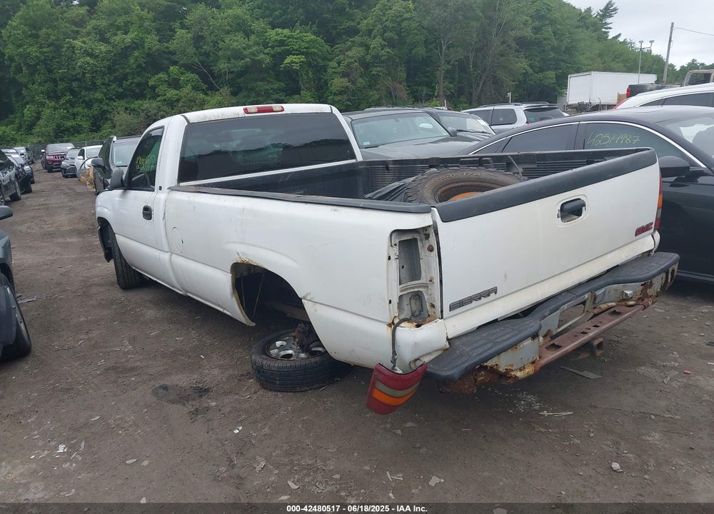 2000 GMC SIERRA 1500 VIN: 1GTEC14V4YE309333