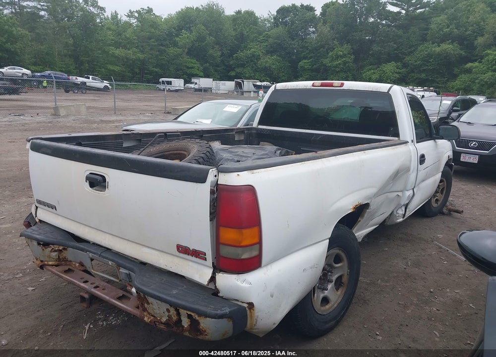 2000 GMC SIERRA 1500 VIN: 1GTEC14V4YE309333