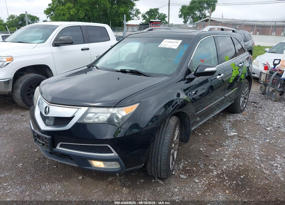 2010 ACURA MDX ADVANCE PACKAGE VIN: 2HNYD2H71AH502026