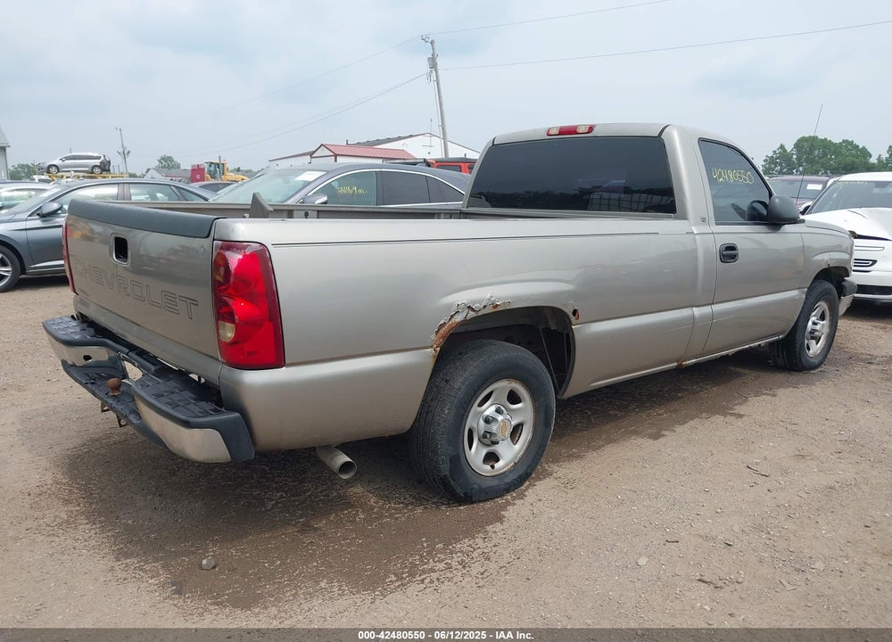 2003 CHEVROLET SILVERADO 1500 WORK TRUCK VIN: 1GCEC14X43Z275624