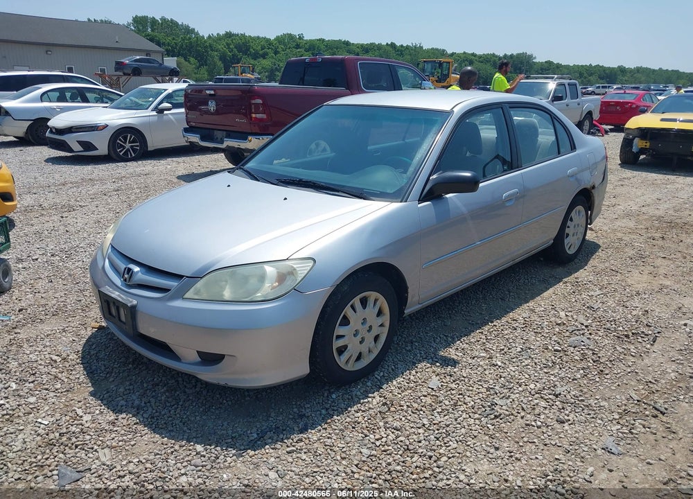 2005 HONDA CIVIC LX VIN: 1HGES16505L031300