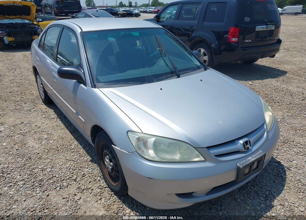 2005 HONDA CIVIC LX VIN: 1HGES16505L031300