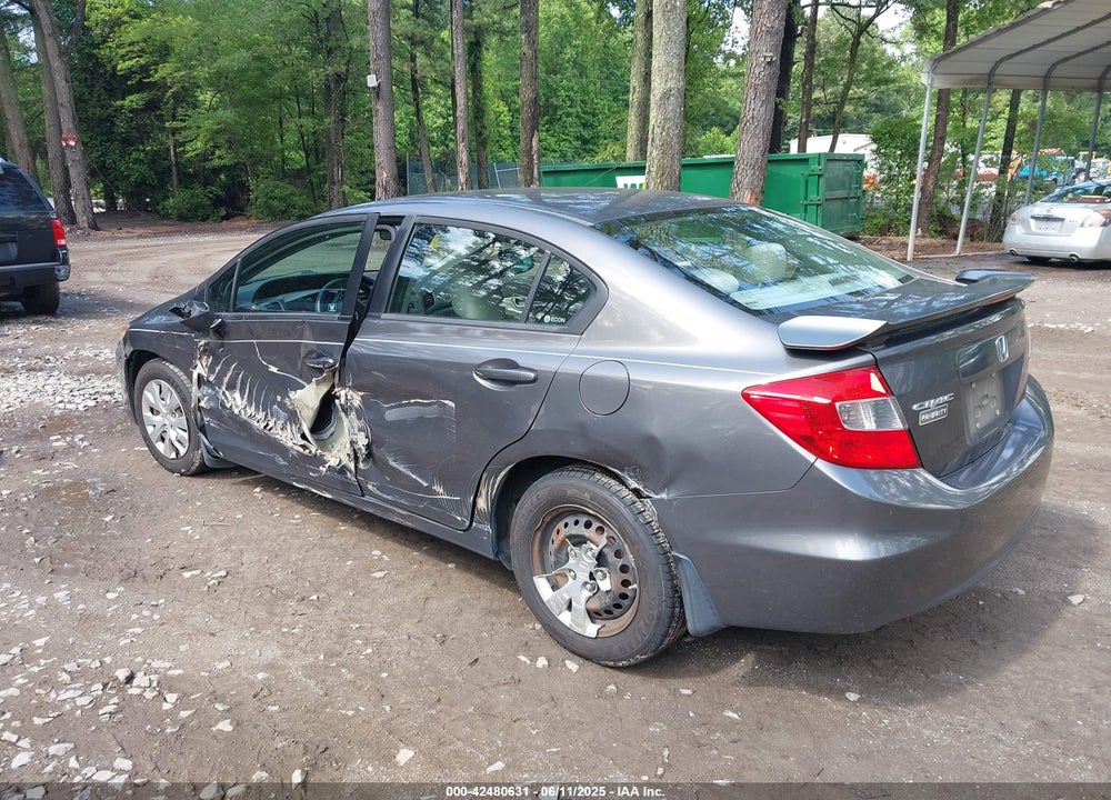 2012 HONDA CIVIC VIN: 2HGFB2F55CH573027