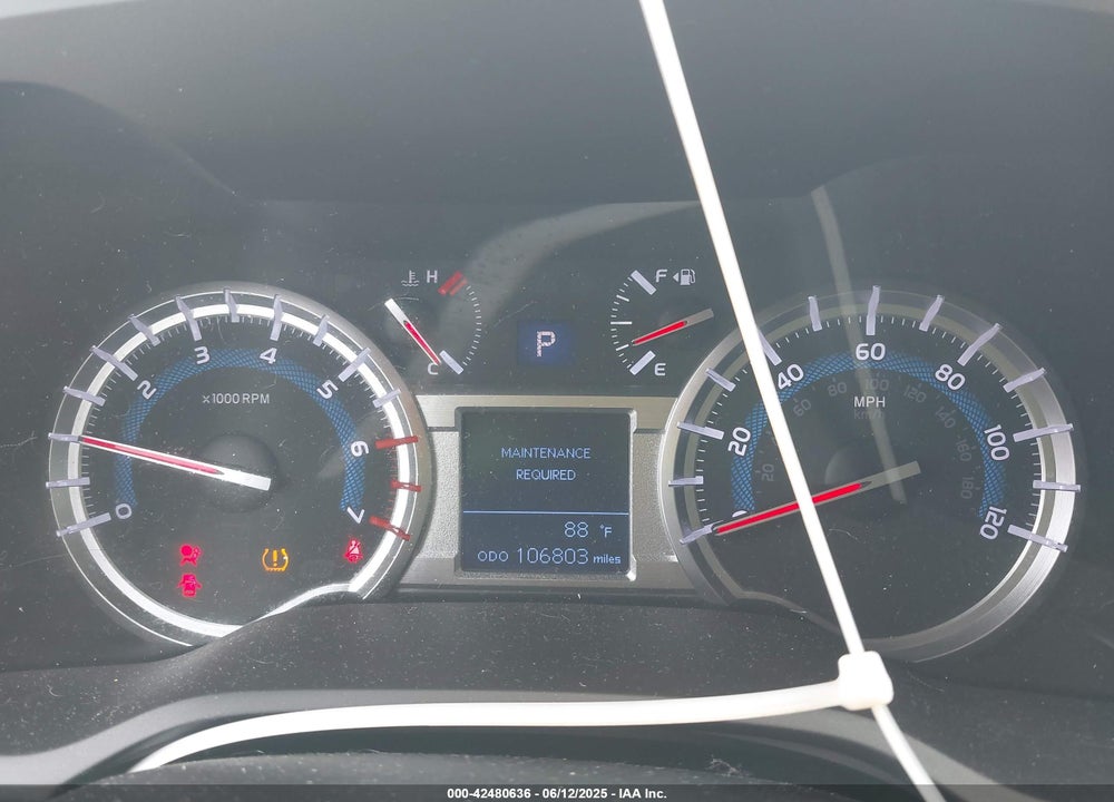 2014 TOYOTA 4RUNNER VIN: JTEZU5JR9E5080751