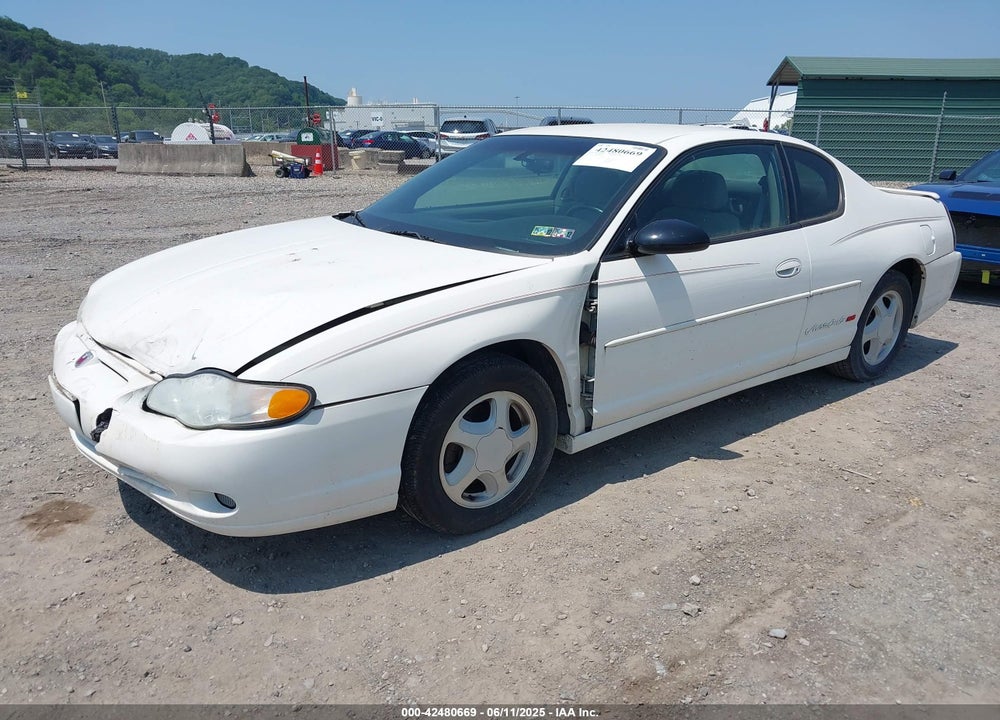 2003 CHEVROLET MONTE CARLO SS VIN: 2G1WX12K839172676