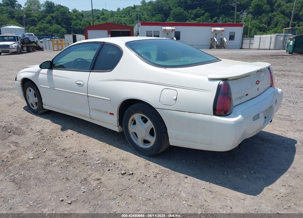 2003 CHEVROLET MONTE CARLO SS VIN: 2G1WX12K839172676