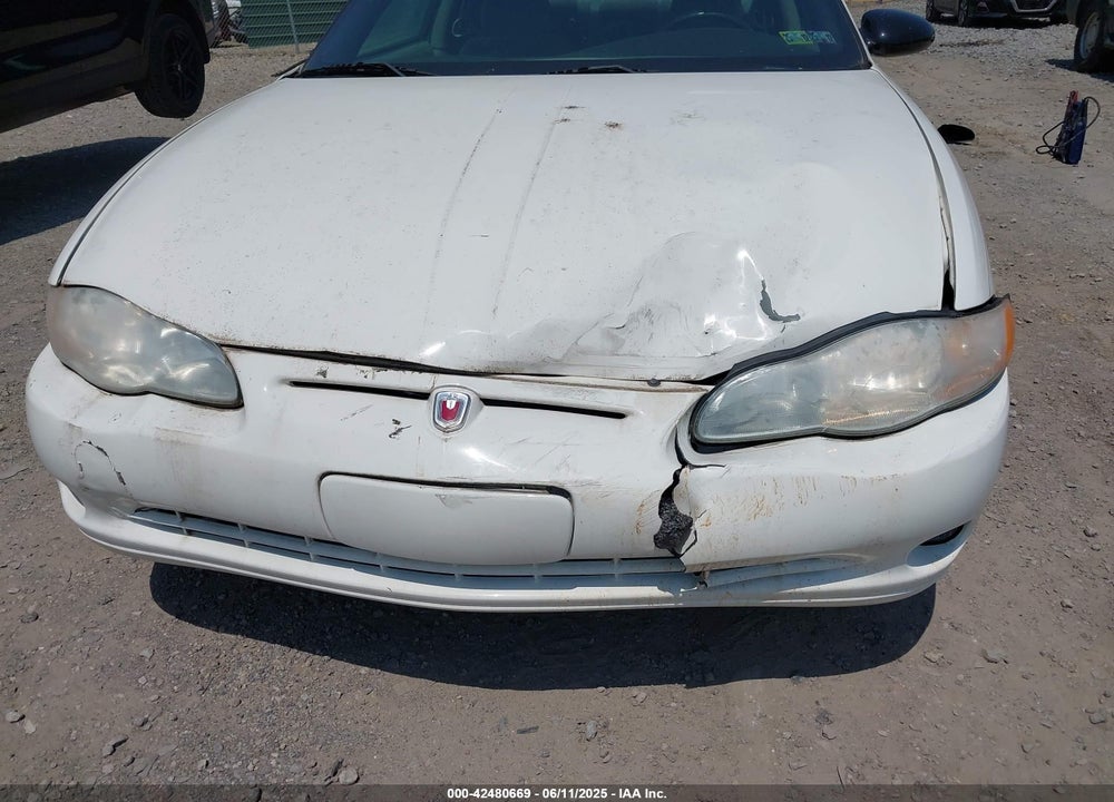 2003 CHEVROLET MONTE CARLO SS VIN: 2G1WX12K839172676