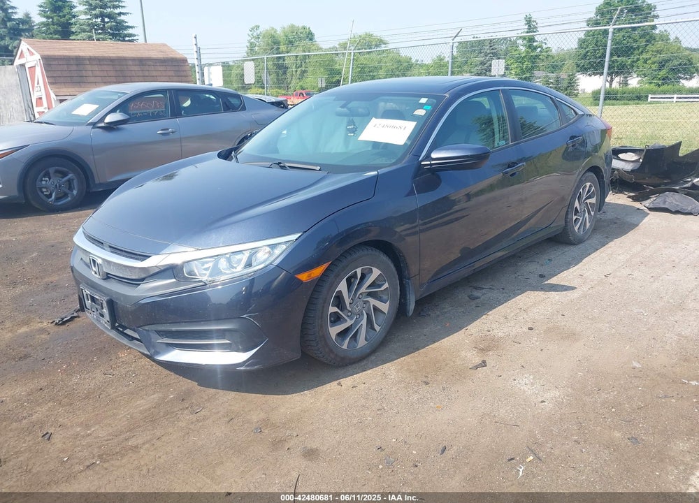 2018 HONDA CIVIC VIN: 2HGFC2F7XJH586223