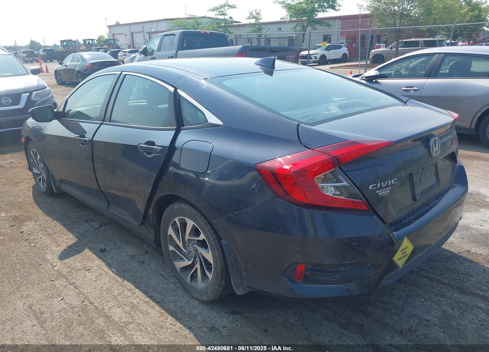 2018 HONDA CIVIC VIN: 2HGFC2F7XJH586223