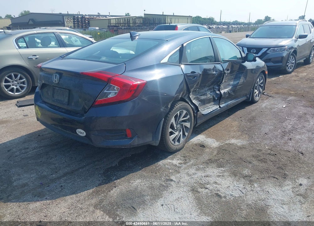 2018 HONDA CIVIC VIN: 2HGFC2F7XJH586223