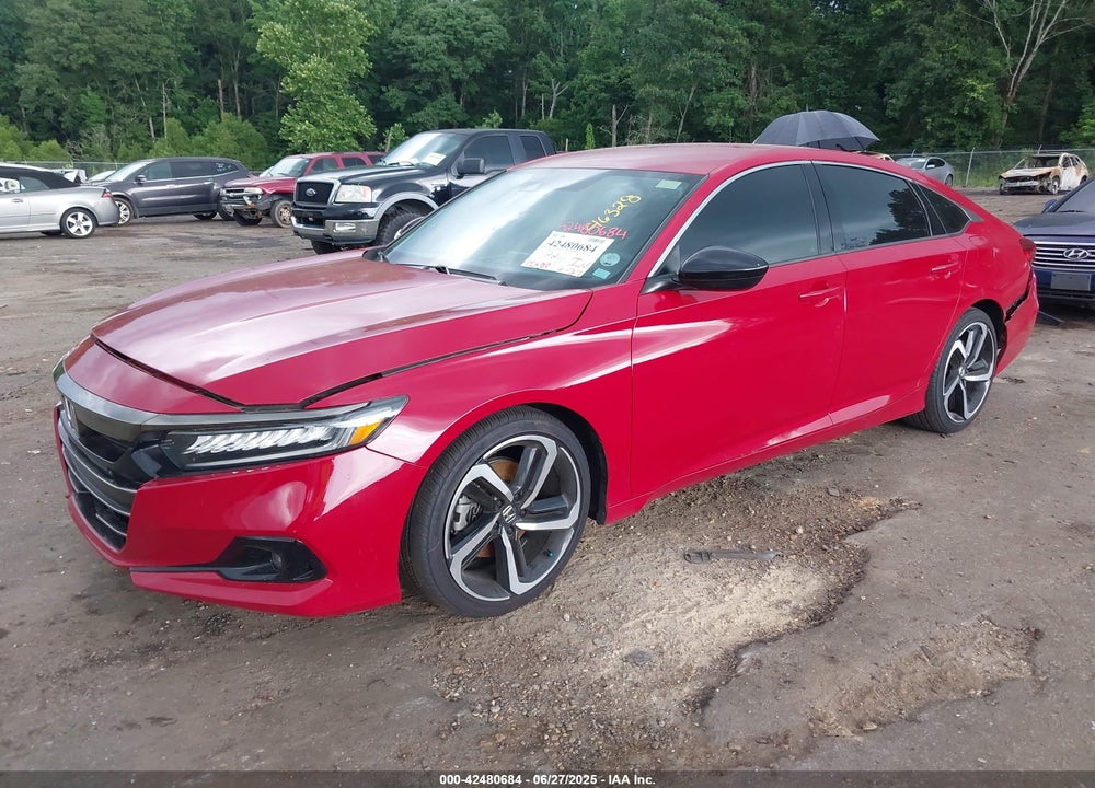 2021 HONDA ACCORD VIN: 1HGCV1F31MA017249