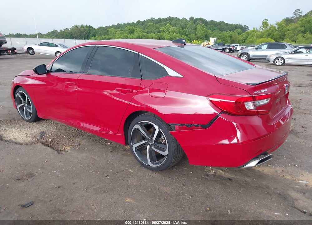 2021 HONDA ACCORD VIN: 1HGCV1F31MA017249