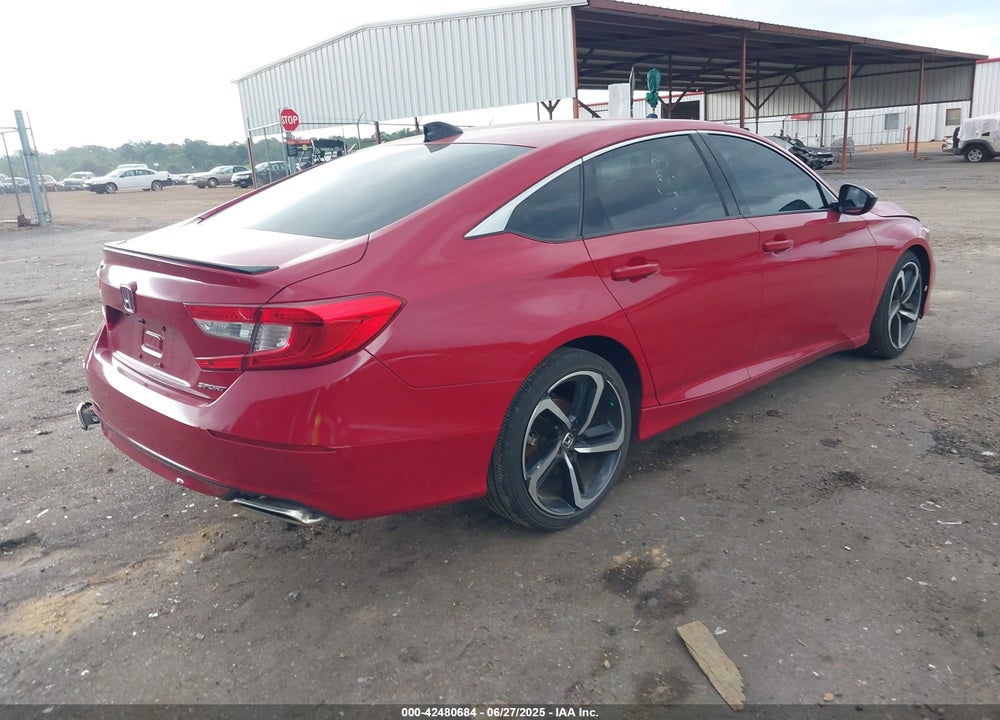 2021 HONDA ACCORD VIN: 1HGCV1F31MA017249