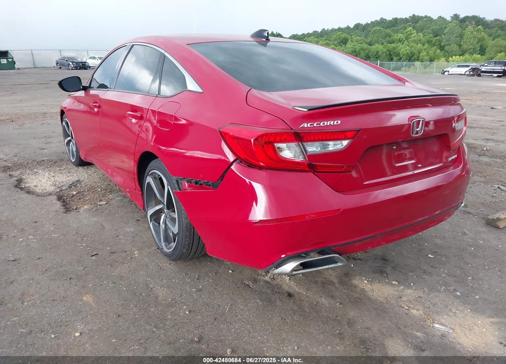 2021 HONDA ACCORD VIN: 1HGCV1F31MA017249
