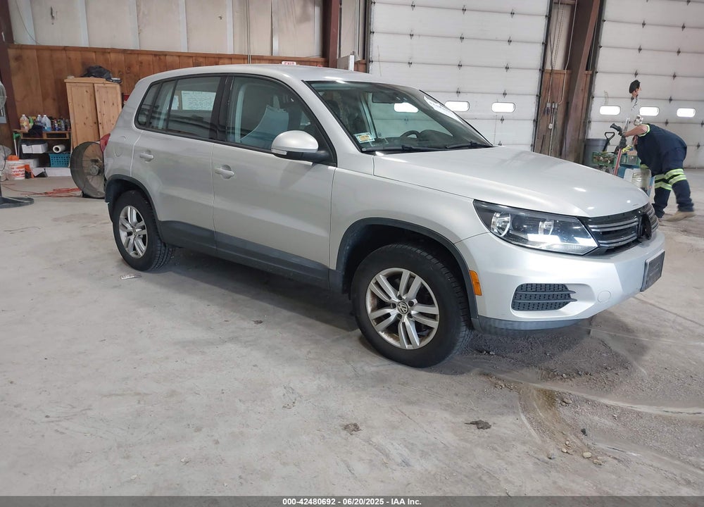 2012 VOLKSWAGEN TIGUAN S VIN: WVGAV7AX7CW545197
