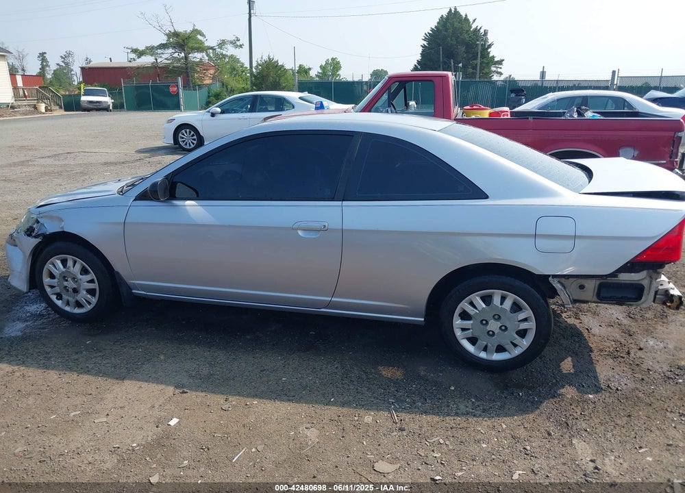 2005 HONDA CIVIC LX VIN: 1HGEM22535L068119