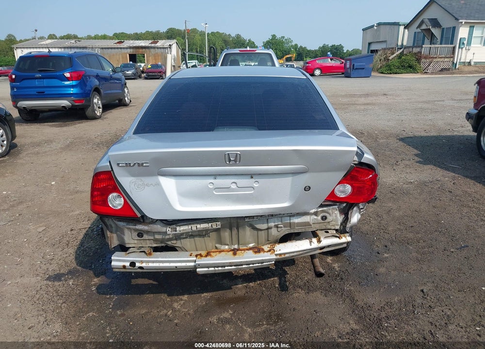 2005 HONDA CIVIC LX VIN: 1HGEM22535L068119