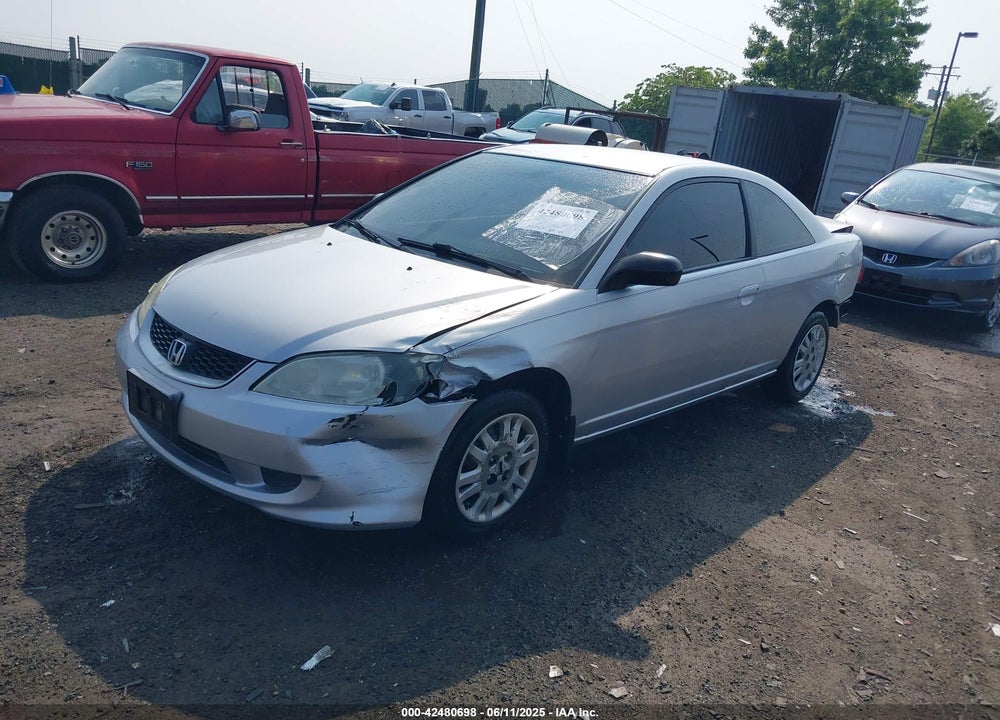2005 HONDA CIVIC LX VIN: 1HGEM22535L068119