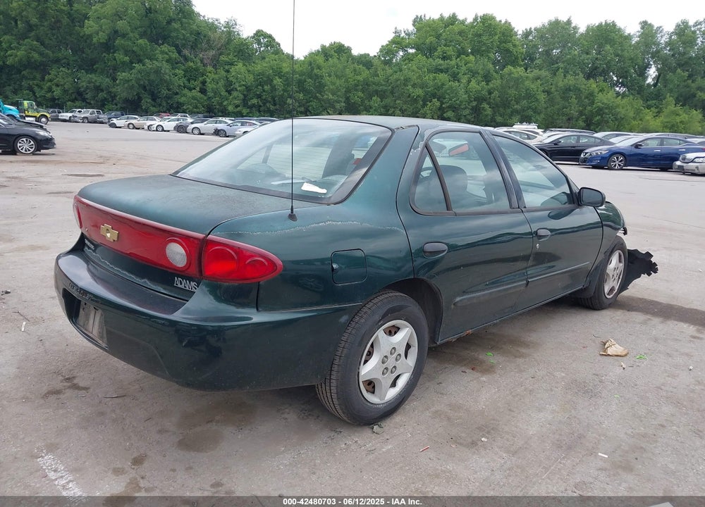 2004 CHEVROLET CAVALIER VIN: 1G1JC52FX47340398
