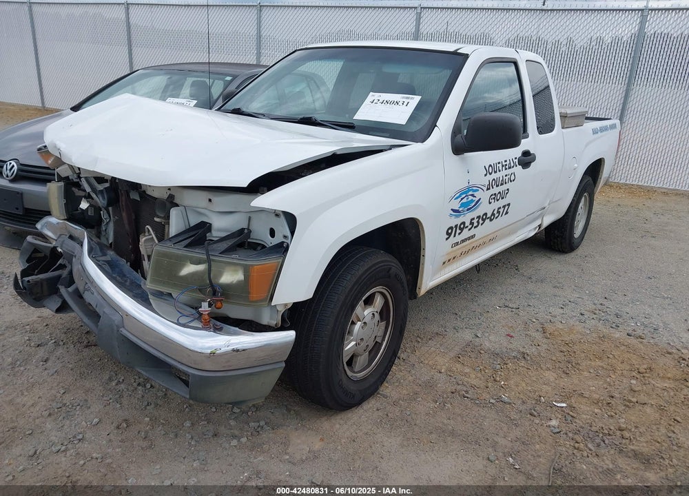 2005 CHEVROLET COLORADO LS VIN: 1GCCS196358276282