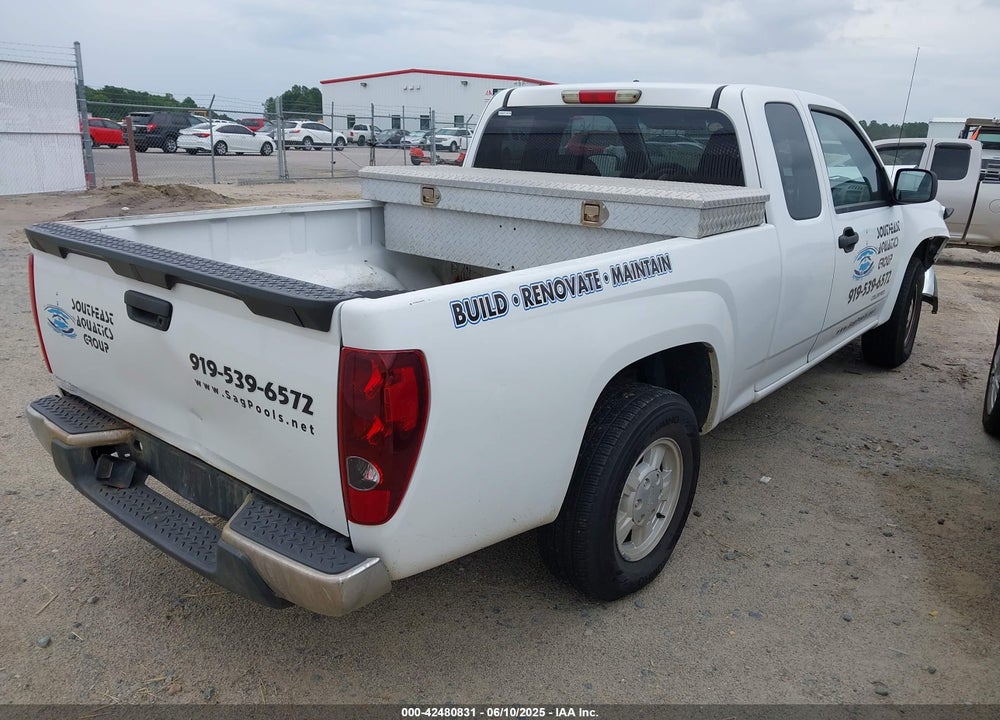 2005 CHEVROLET COLORADO LS VIN: 1GCCS196358276282