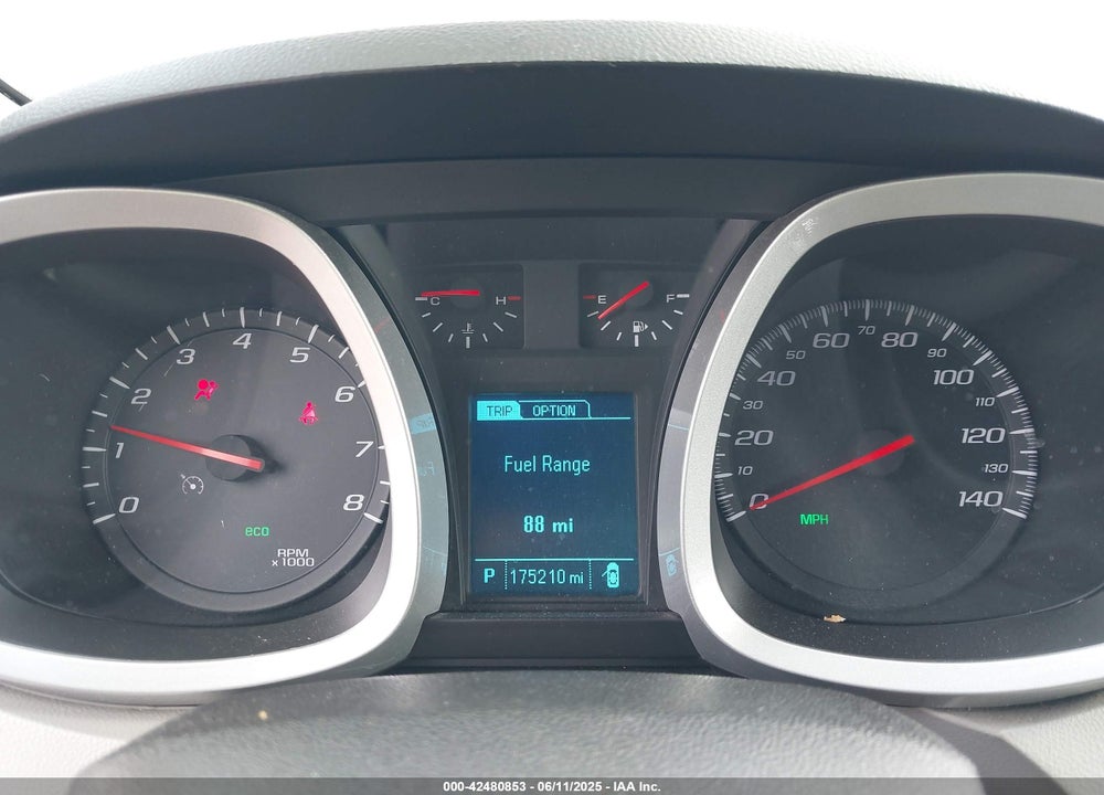 2013 CHEVROLET EQUINOX 1LT VIN: 2GNFLEEK3D6194634