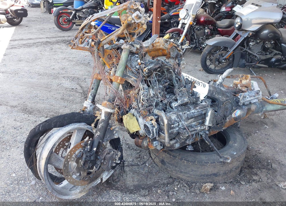 2012 HONDA GL1800 VIN: JH2SC68M8CK000497