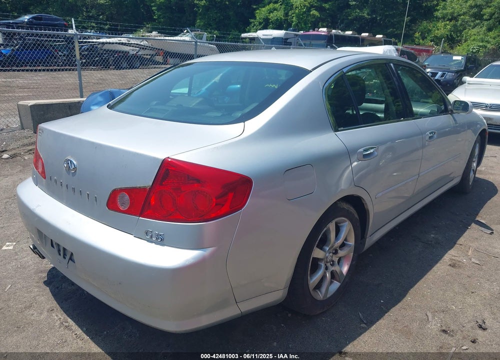 2006 INFINITI G35 VIN: JNKCV51E26M502482