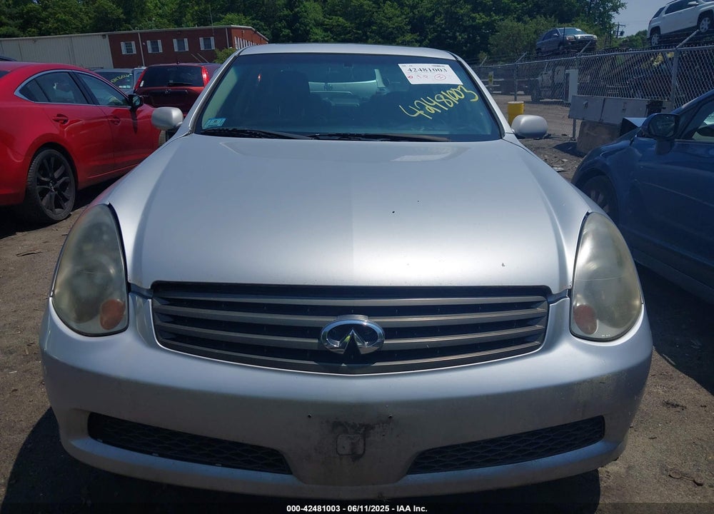2006 INFINITI G35 VIN: JNKCV51E26M502482