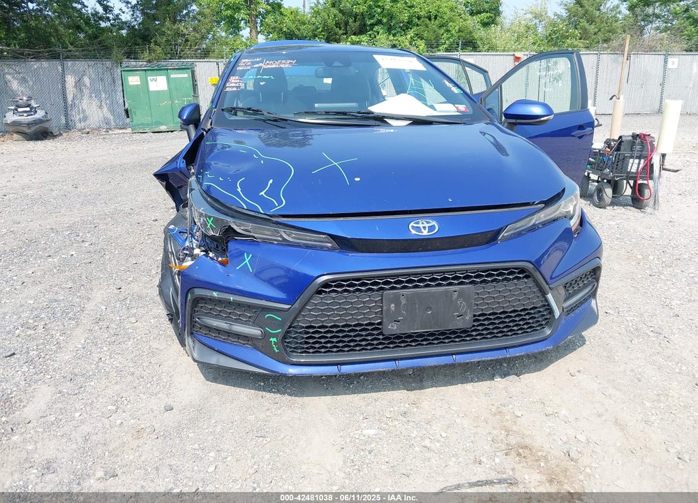 2022 TOYOTA COROLLA VIN: JTDS4MCE3NJ085591