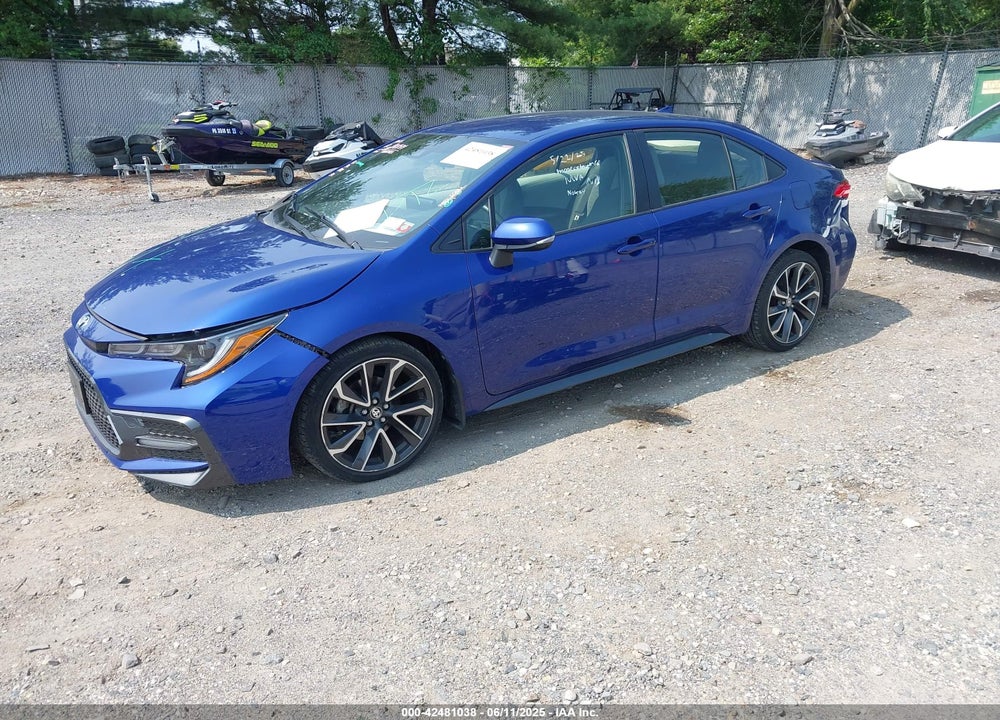 2022 TOYOTA COROLLA VIN: JTDS4MCE3NJ085591