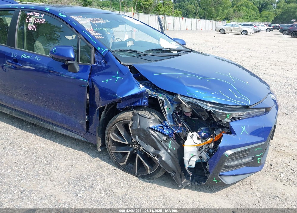 2022 TOYOTA COROLLA VIN: JTDS4MCE3NJ085591