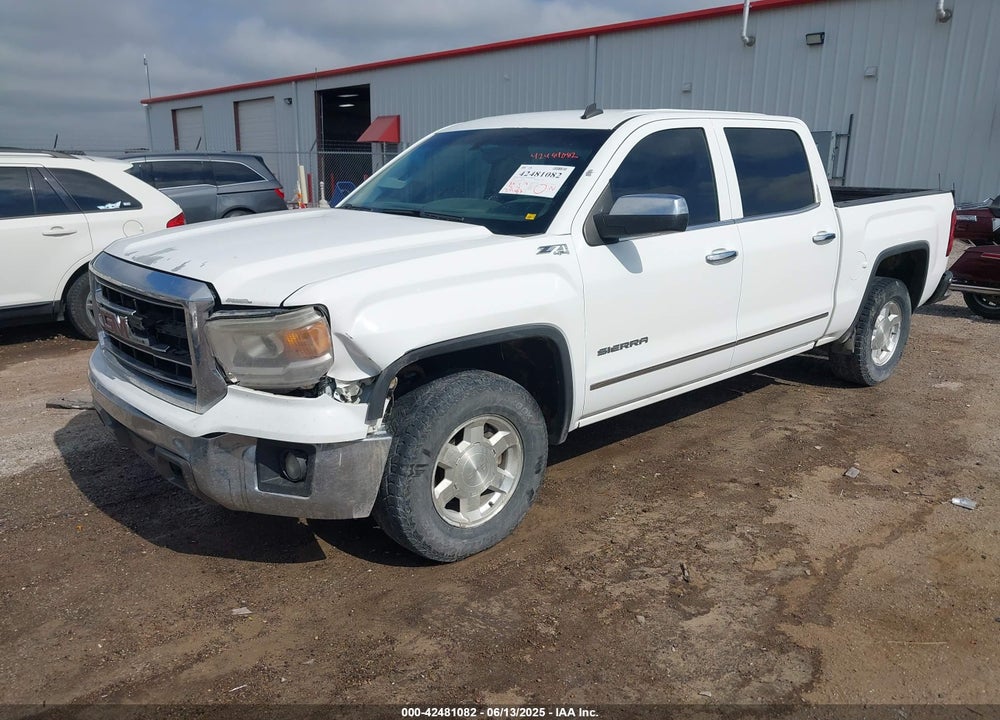 2014 GMC SIERRA 1500 SLT VIN: 3GTU2VEC6EG162407