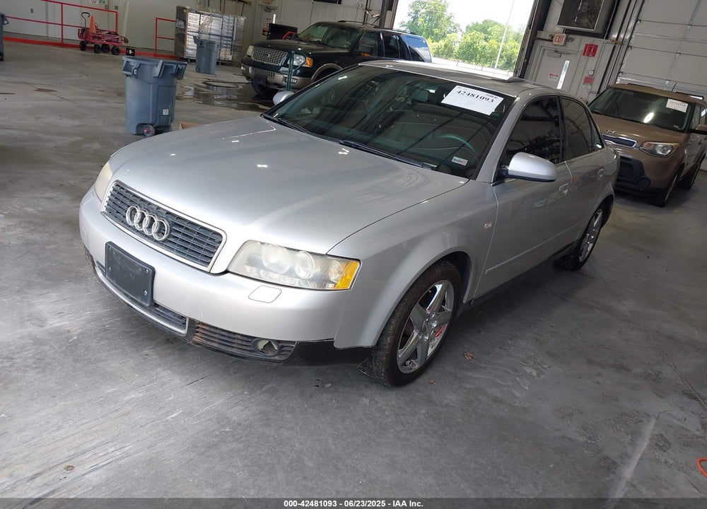 2003 AUDI A4 3.0 VIN: WAULT68E33A275638