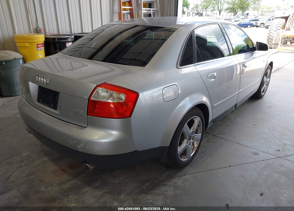 2003 AUDI A4 3.0 VIN: WAULT68E33A275638