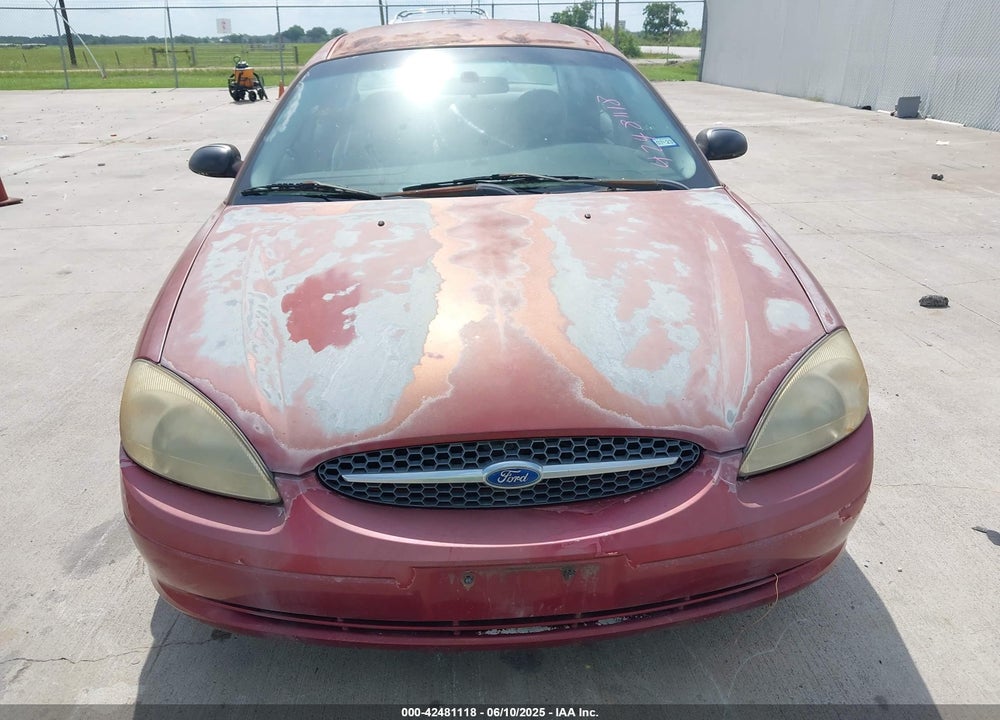 2002 FORD TAURUS LX VIN: 1FAFP52U02A108690