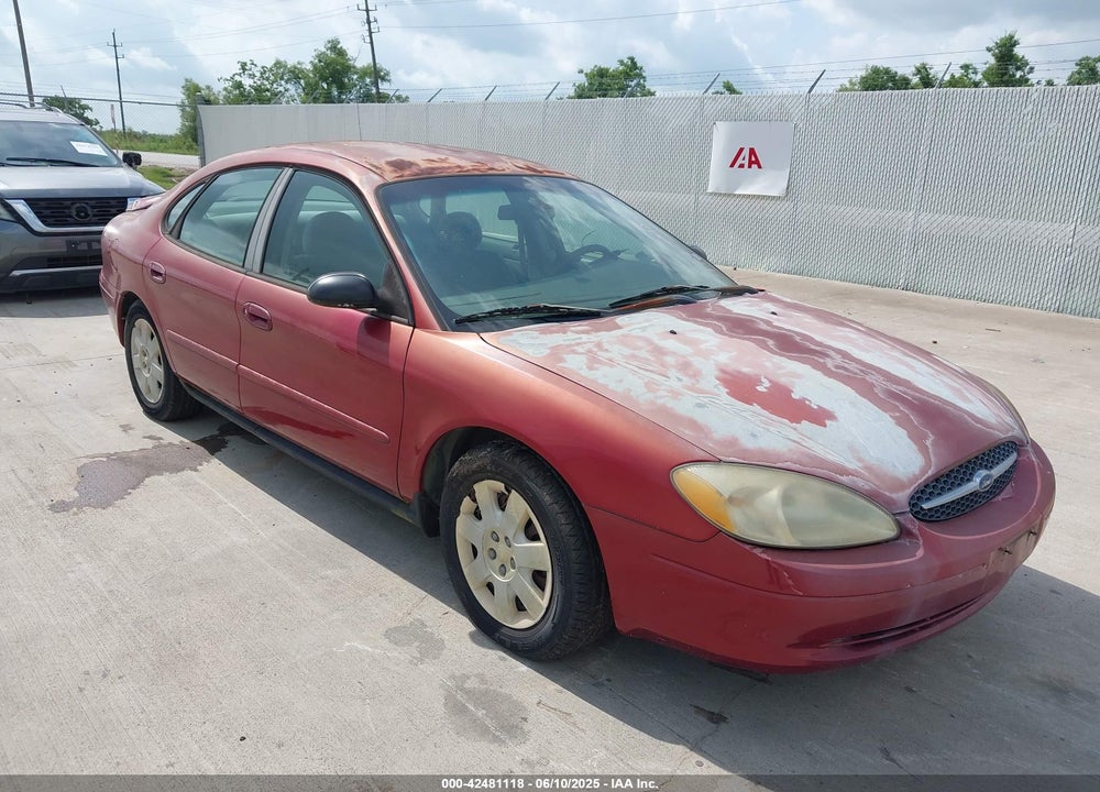 2002 FORD TAURUS LX VIN: 1FAFP52U02A108690