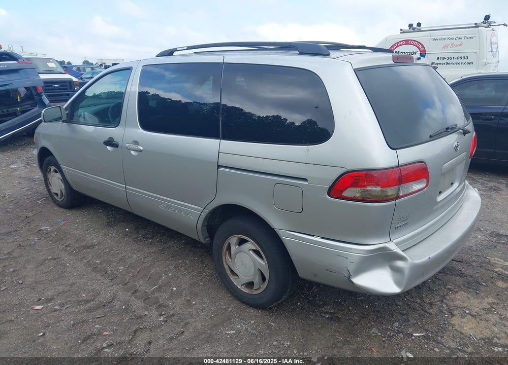 2002 TOYOTA SIENNA LE VIN: 4T3ZF13C52U440649