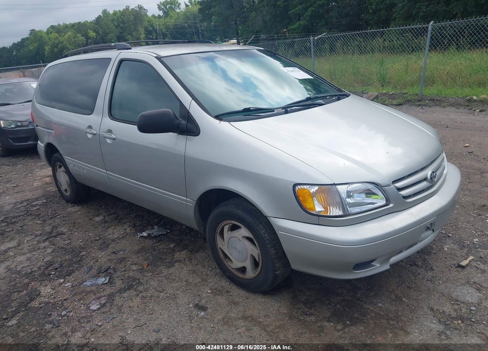 2002 TOYOTA SIENNA LE VIN: 4T3ZF13C52U440649