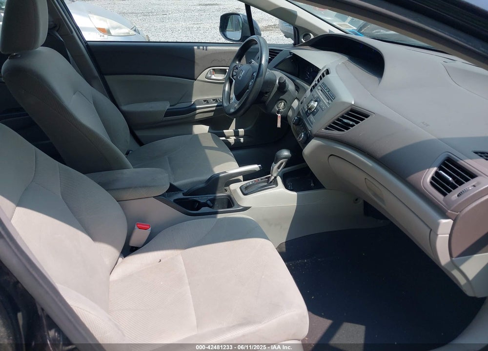 2012 HONDA CIVIC VIN: 2HGFB2F86CH522503