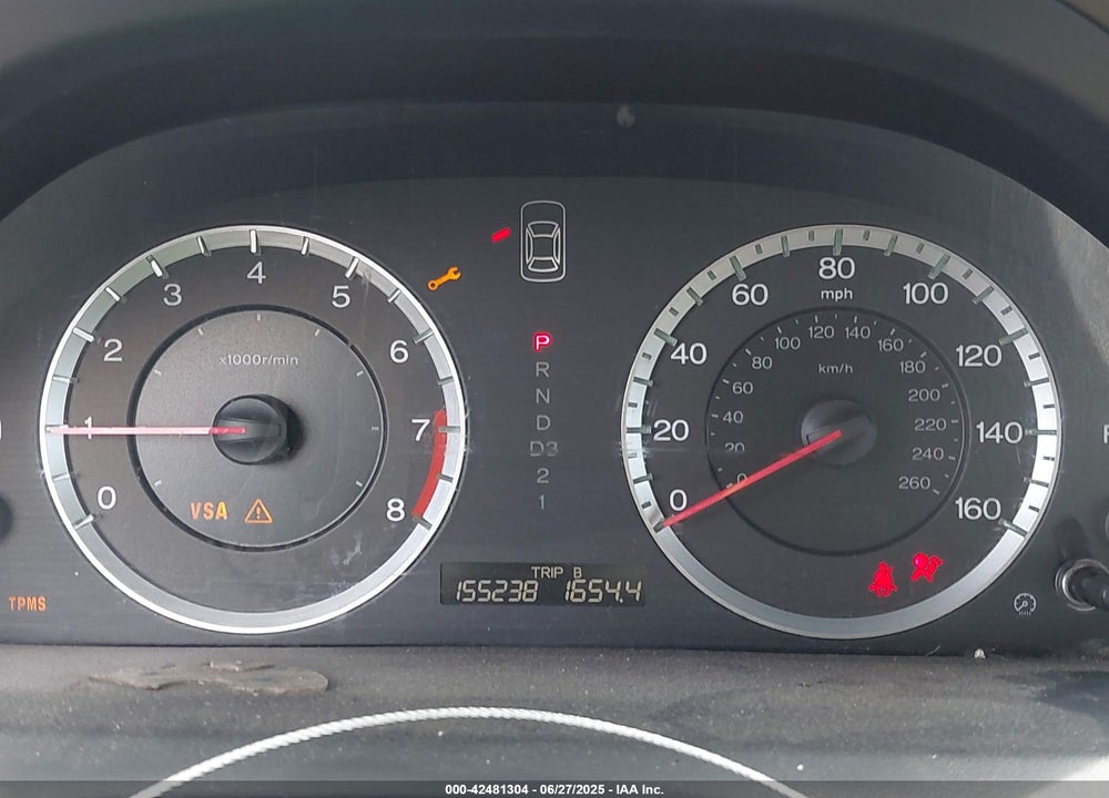 2009 HONDA ACCORD 2.4 LX-P VIN: 1HGCP26489A184272