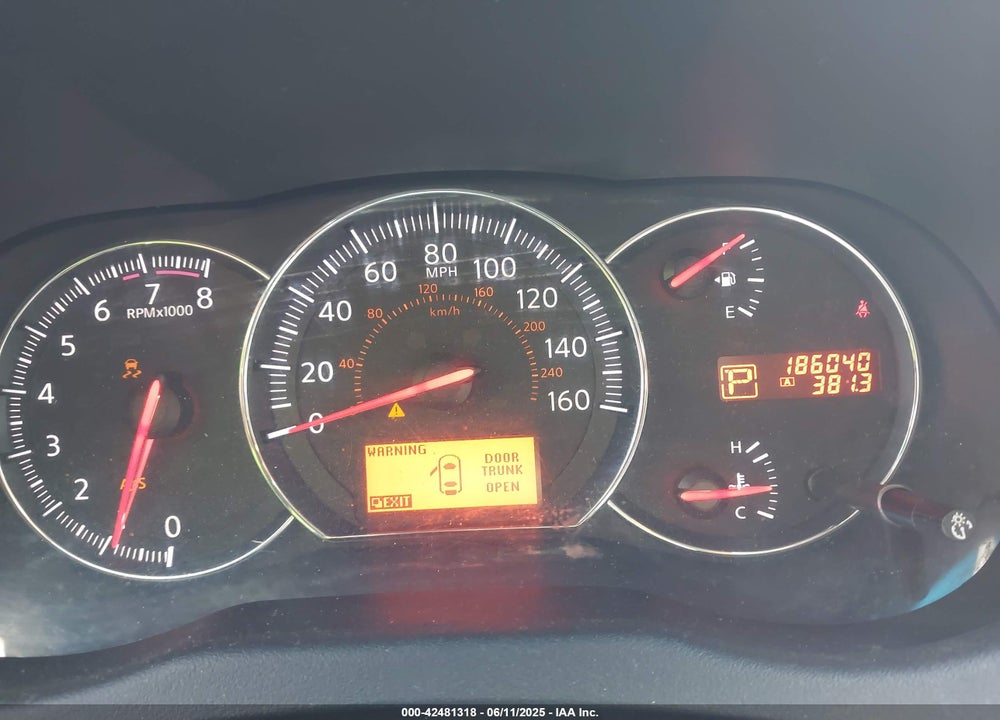 2011 NISSAN MAXIMA VIN: 1N4AA5APXBC853863
